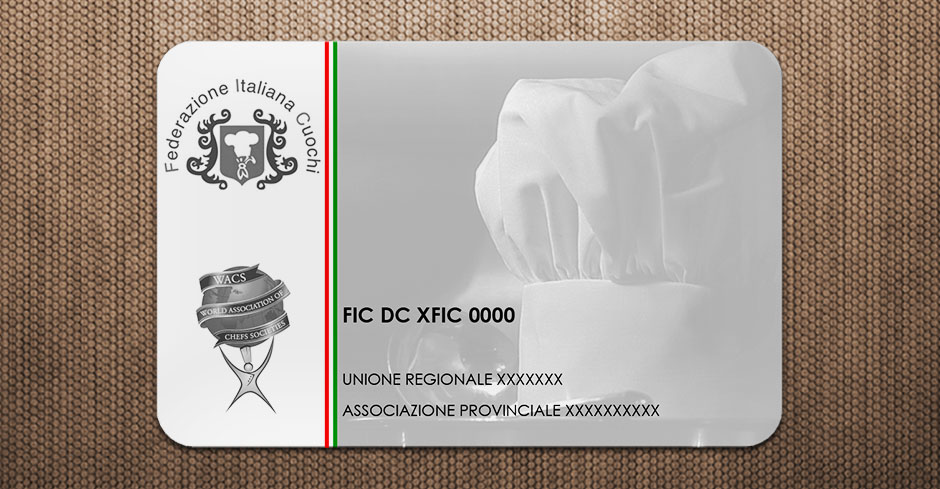 federazione italiana cuochi 2014 tessera