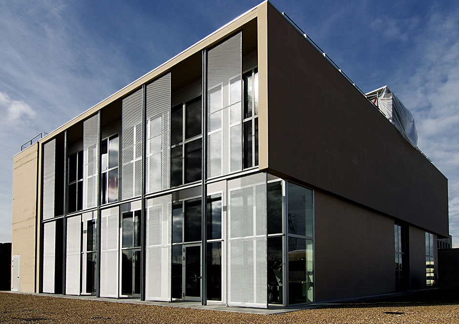 Vista dell\'intero edificio