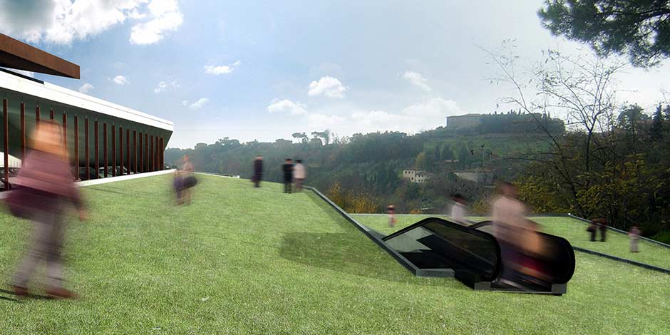 Vista ad altezza uomo
