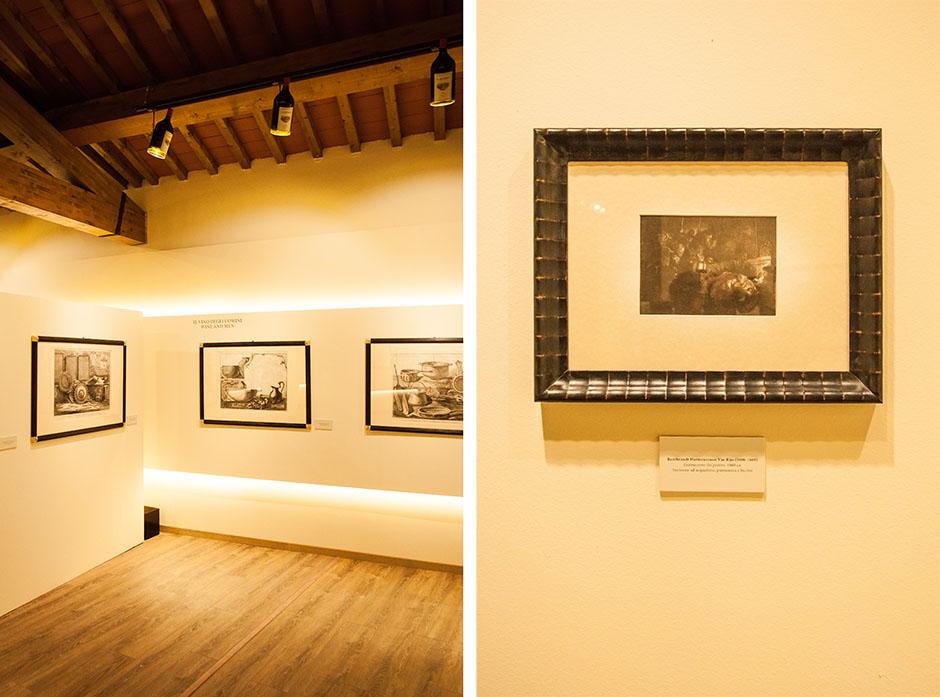 La sala mostre